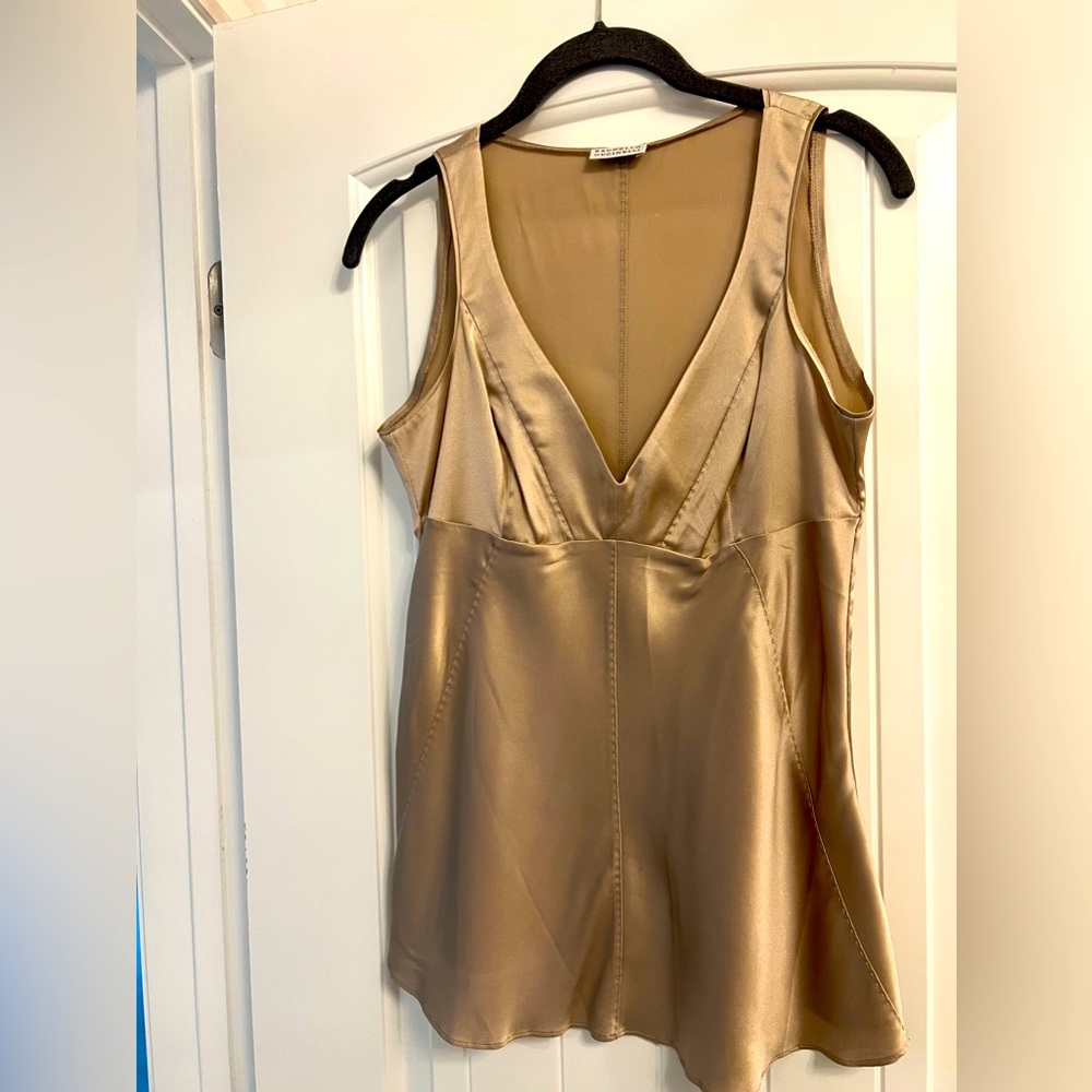 Brunello Cucinelli Silk Vneck Camisole